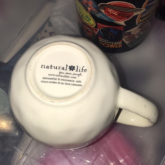 Natural Life Monogrammed G mug ~Live Love Laugh - Picture 4 of 8